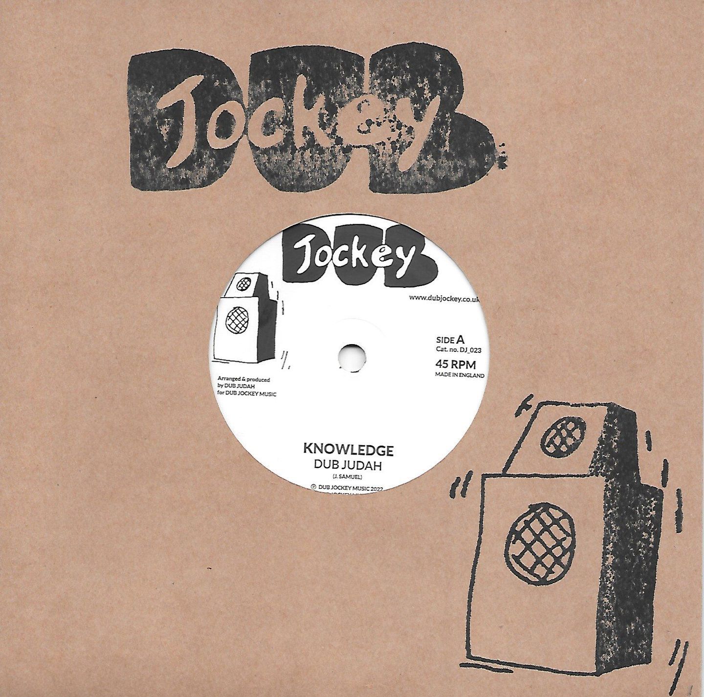 Dub Judah - Knowledge | Dub Jockey (DJ023)