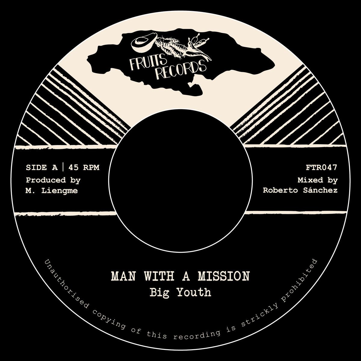 Big Youth - Man With A Mission  | Fruits Records (FTR0 47)