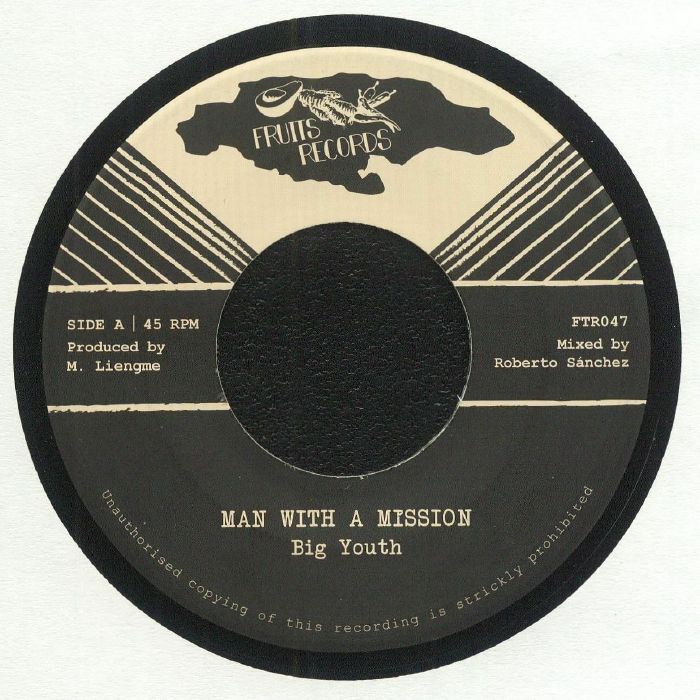 Big Youth - Man With A Mission | Fruits Records (FTR0 47) - 2 Big Youth - Man With A Mission | Fruits Records (FTR0 47) - 2