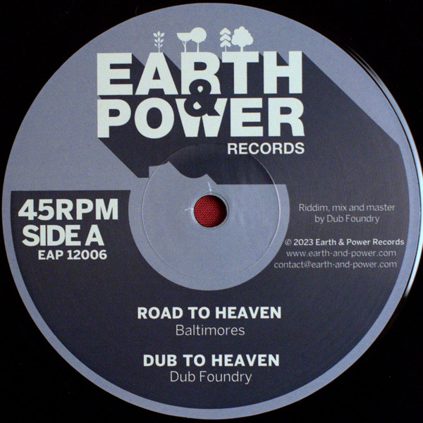 Baltimores  &  Pidduck  &  Dub Foundry - Road To Heaven - Jah Thunder | Earth & Power Records (EAP12006)
