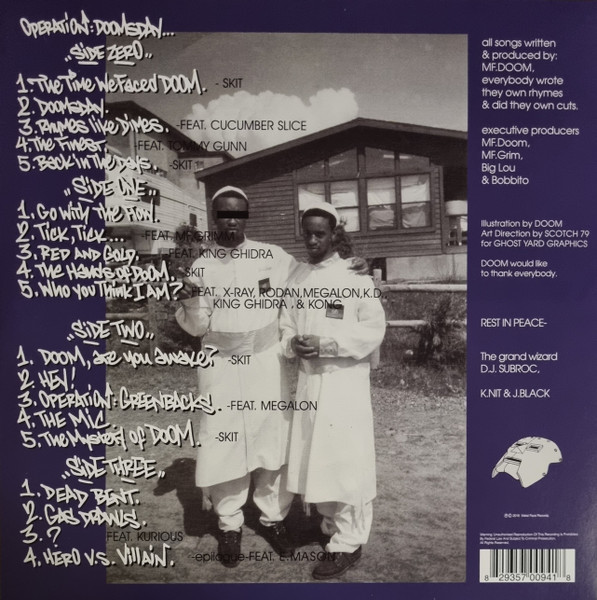 MF Doom - Operation: Doomsday | Rhymesayers Entertainment (RSE0352-1) - 2