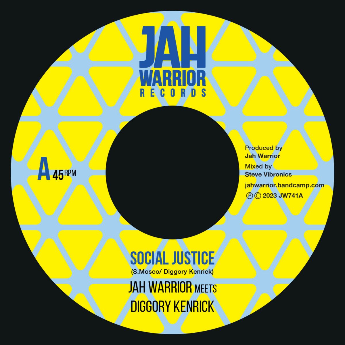 Jah Warrior  &  Diggory Kenrick - Social Justice | Jah Warrior Records (JW741)