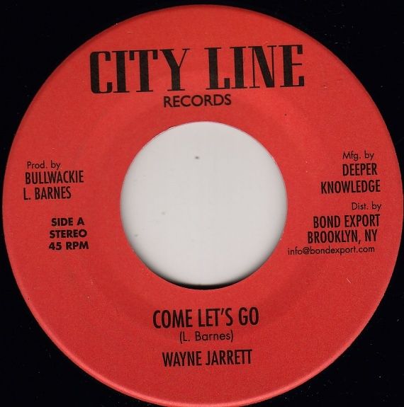 Wayne Jarrett - Come Let's Go | City Line Records (DKR-125)