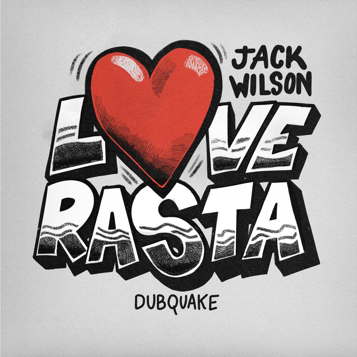 Jack Wilson - Love Rasta | Dubquake Records (DBQK1223) - main Jack Wilson - Love Rasta | Dubquake Records (DBQK1223) - main