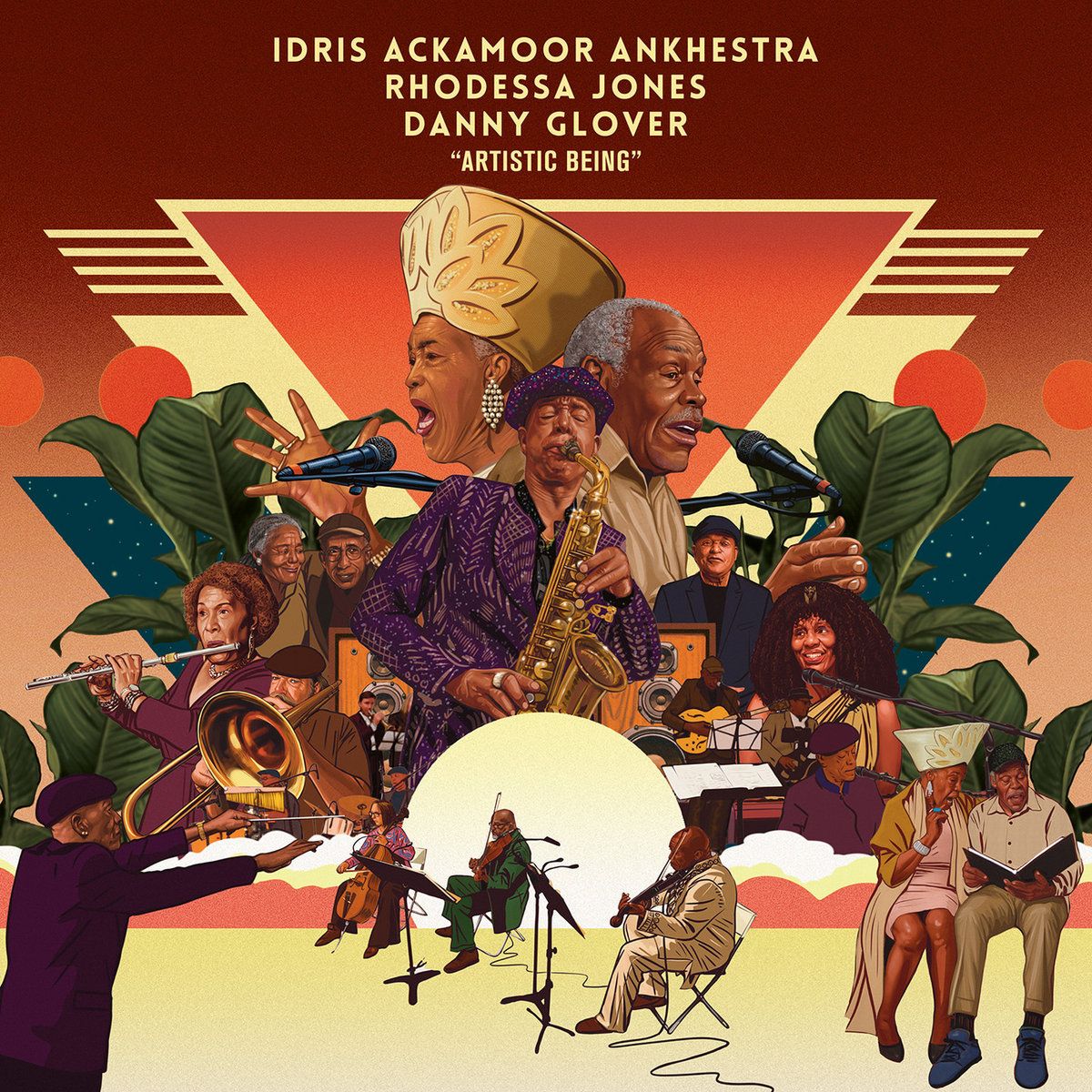 Idris Ackamoor , Rhodessa Jones , Danny Glover - Artistic Being (RSD25) | Strut (STRUT483LP)