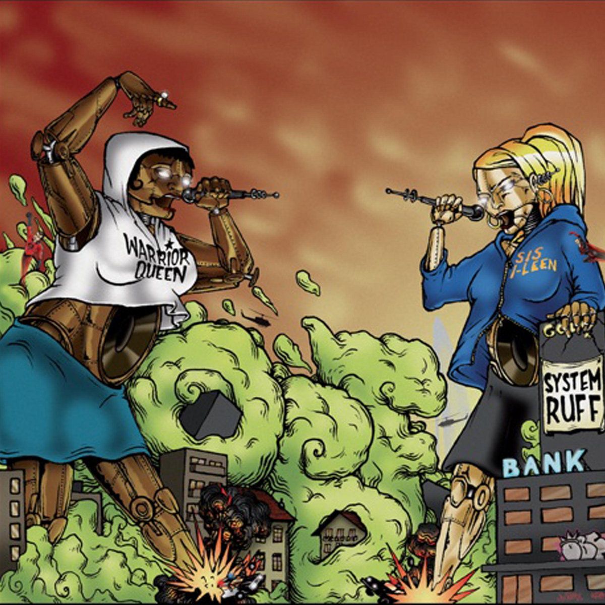 Warrior Queen - System Ruff | Dubquake Records (OBFREC1227)