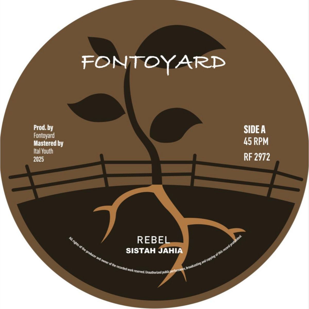 Sistah Jahia - Rebel | Fontoyard (RF 2972) - main