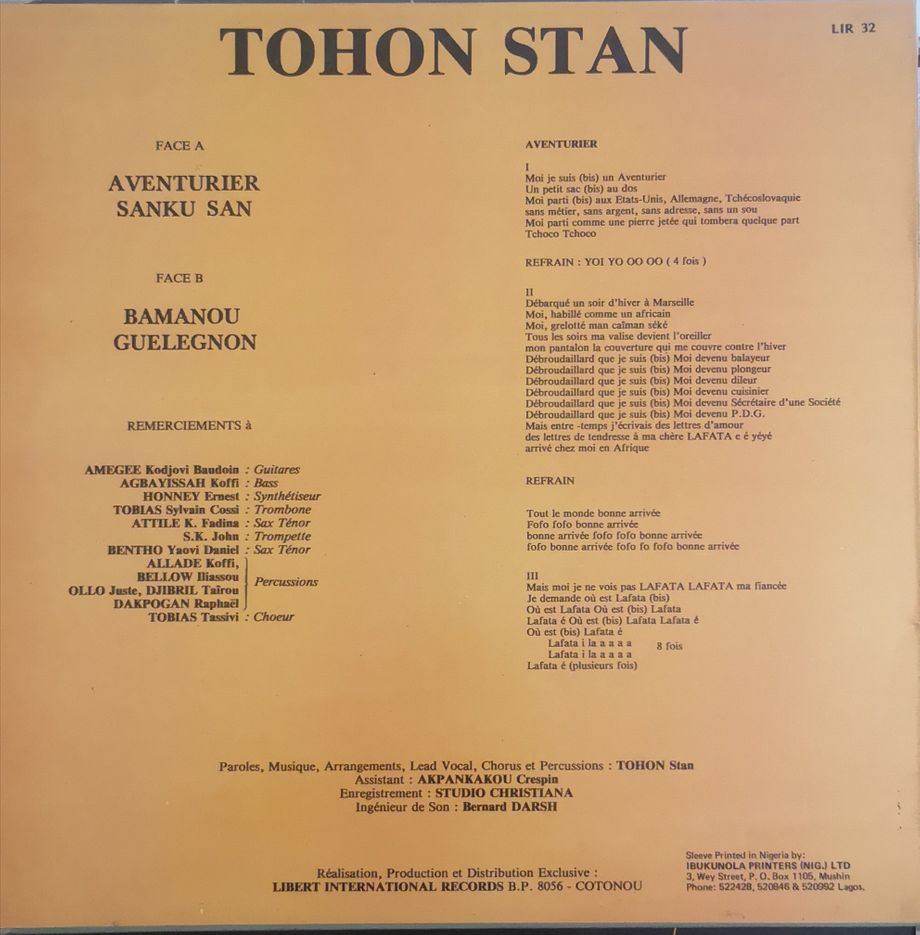 Tohon Stan