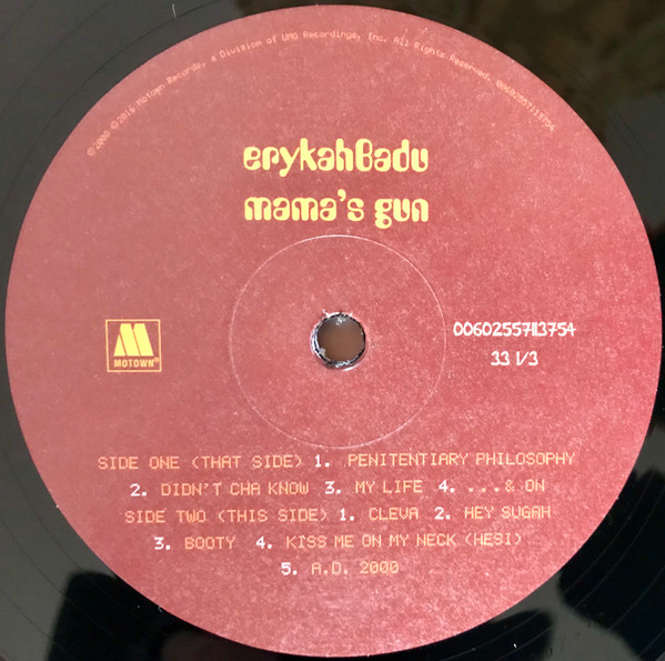 Erykah Badu - Mama's Gun (gatefold heavyweight vinyl 2xLP) | Motown (00602557026931) - 5