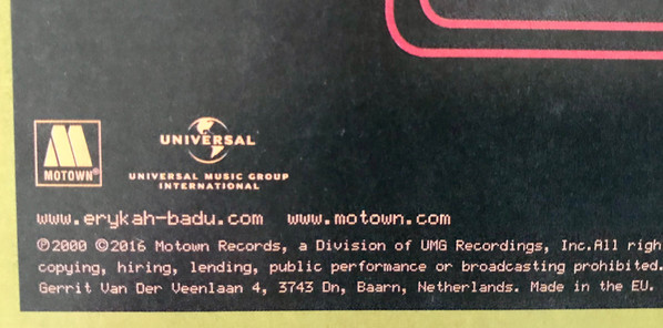 Erykah Badu - Mama's Gun (gatefold heavyweight vinyl 2xLP) | Motown (00602557026931) - 9