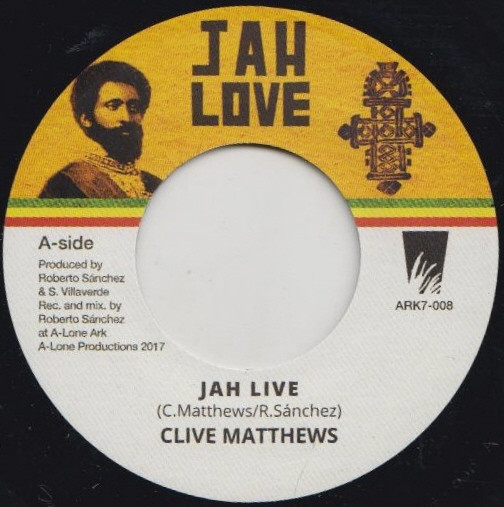 Clive Matthews / Lone Ark Riddim Force - Jah Live / Wadada Version | Jah Love (ARK7-008) - main