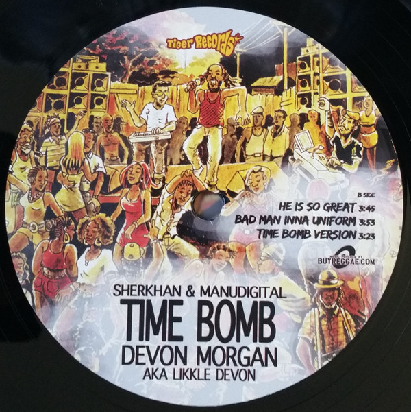 Sherkhan & Manudigital , Devon Morgan Aka Likkle Devon - Time Bomb | Tiger Records (TIGEREU006) - 4 Sherkhan & Manudigital , Devon Morgan Aka Likkle Devon - Time Bomb | Tiger Records (TIGEREU006) - 4