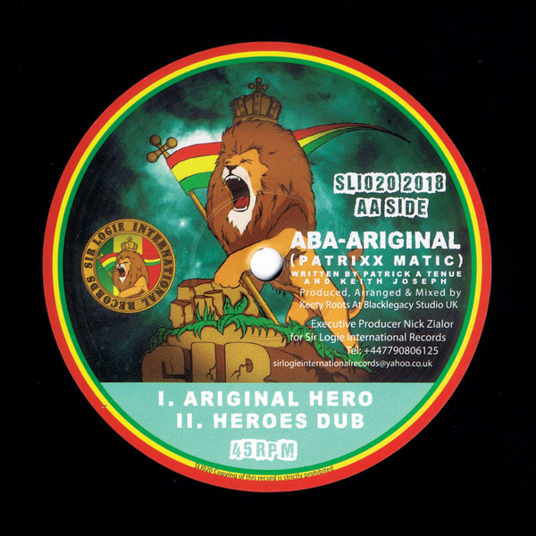 Donovan Kingjay / Aba-Ariginal - National Heroes / Ariginal Hero | Sir Logie International Records (SLI020) - 2 Donovan Kingjay / Aba-Ariginal - National Heroes / Ariginal Hero | Sir Logie International Records (SLI020) - 2