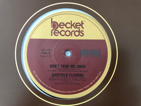 Don't Send Me Away / You Got Dat Right
