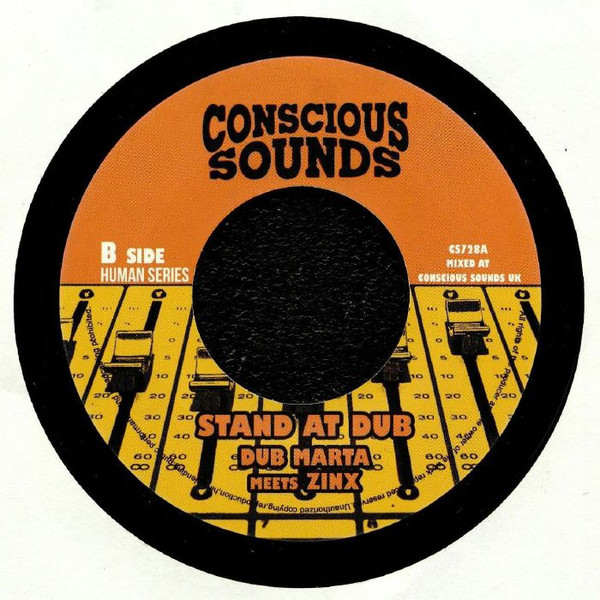 Robert Dallas - Stand At Ease /  Stand At Dub Marta Meets Zinx | Conscious Sounds (CS718A) - 2