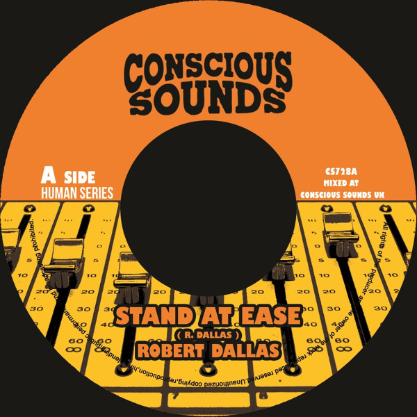 Robert Dallas - Stand At Ease /  Stand At Dub Marta Meets Zinx | Conscious Sounds (CS718A) - 3