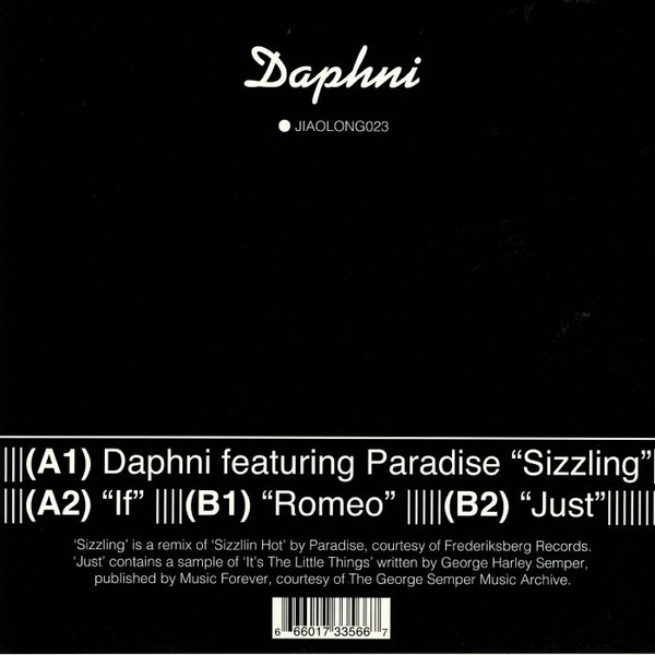 Daphni - Sizzling EP | Jiaolong (JIAOLONG023) - 4