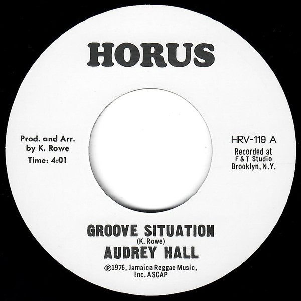Audrey Hall - Groove Situation | Horus Records (HRV-119) - main