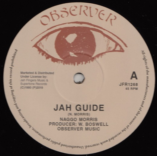 Naggo Morris - Jah Guide | Observer (JFR1268) - main Naggo Morris - Jah Guide | Observer (JFR1268) - main