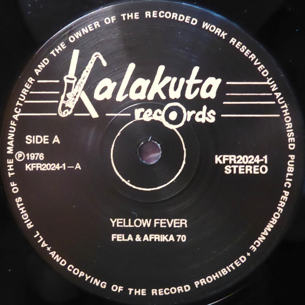 Fela Anikulapo Kuti & Afrika 70 - Yellow Fever | Knitting Factory Records (KFR2024-1) - 3