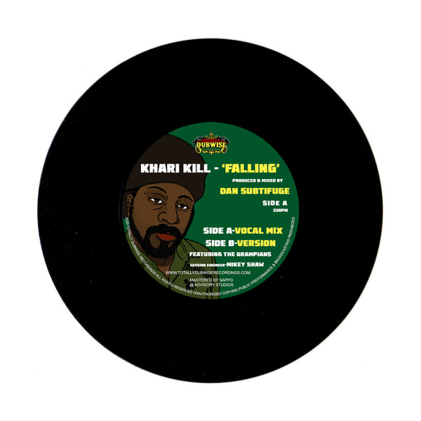 Khari Kill - Falling (50 copie Ltd Poly) | Totally Dubwise Recordings (none)