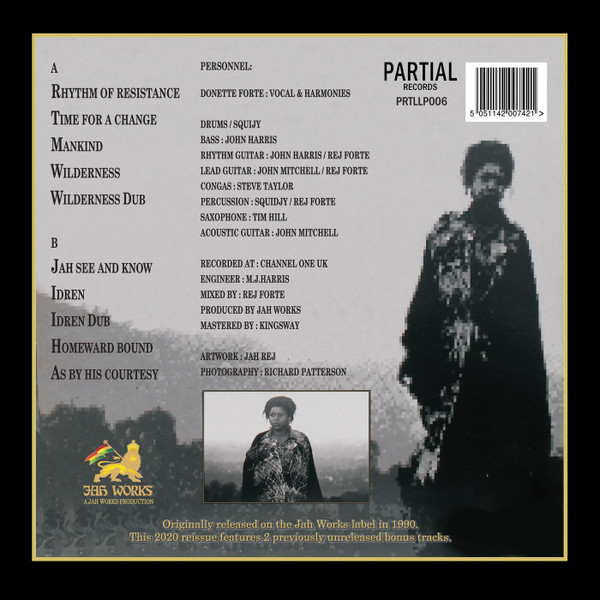 Donette Forte - Wilderness | Partial Records (PRTLLP006) - 2 Donette Forte - Wilderness | Partial Records (PRTLLP006) - 2