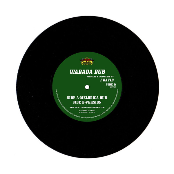 I-David - Wadada Dub | Totally Dubwise Recordings (TDWR004V)