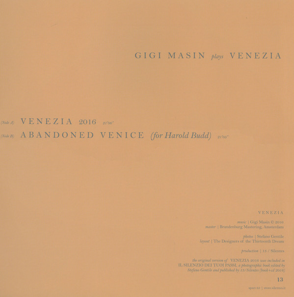 Gigi Masin - Plays Venezia | 13 (sps2143) - 6 Gigi Masin - Plays Venezia | 13 (sps2143) - 6