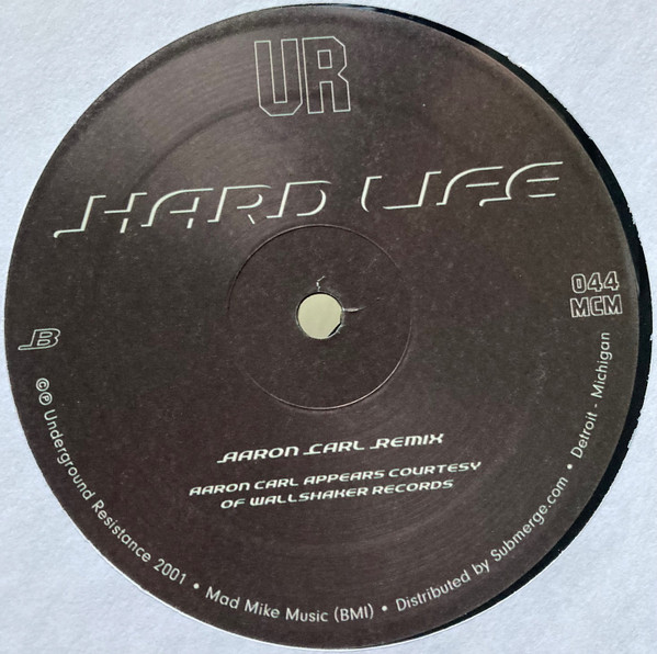 UR - Hardlife | Underground Resistance (UR044MCM) - 2 UR - Hardlife | Underground Resistance (UR044MCM) - 2