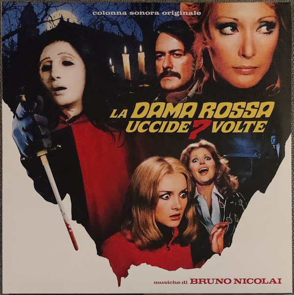 Bruno Nicolai - La Dama Rossa Uccide 7 Volte (Colonna Sonora Originale) (RSD22) | Cam Sugar (CS009RSD)
