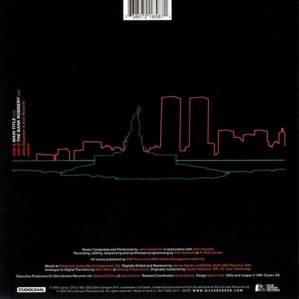 John Carpenter's Escape From New York (Original Motion Picture Soundtrack)