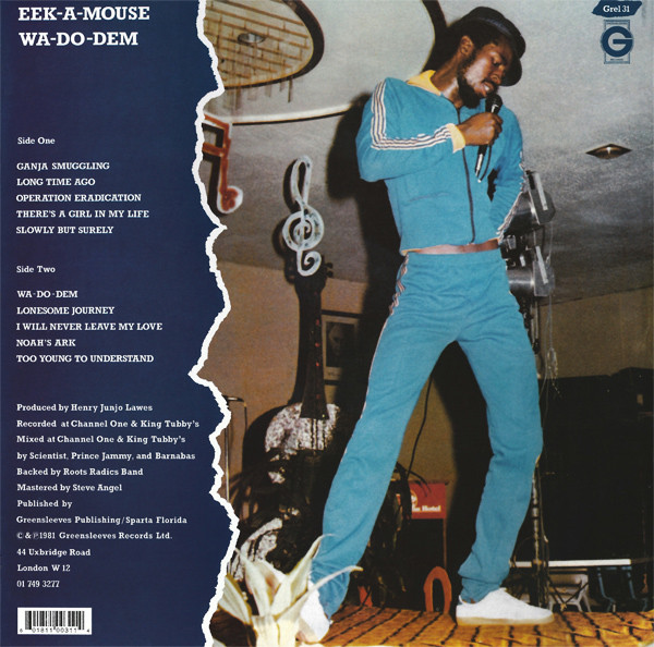 Eek-A-Mouse - Wa-Do-Dem | Greensleeves Records (GREL 31) - 2