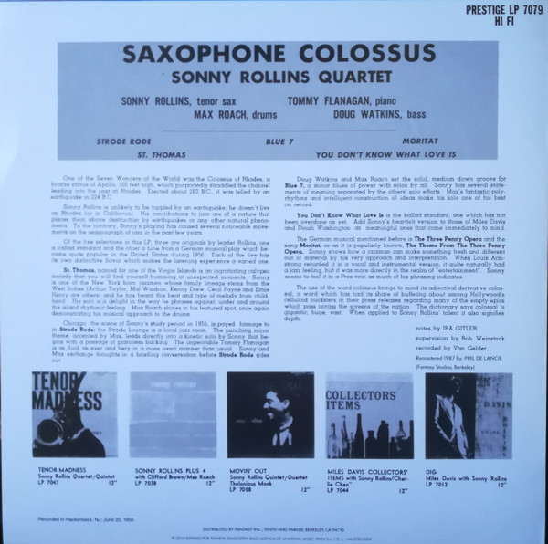 Saxophone Colossus