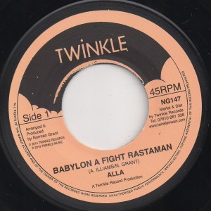 Alla - Babylon A Fight Rastaman | Twinkle Music (NG147)