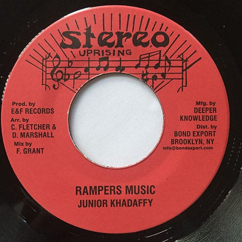 Junior Khadaffy - Rampers Music | Stereo Uprising (none) - main Junior Khadaffy - Rampers Music | Stereo Uprising (none) - main