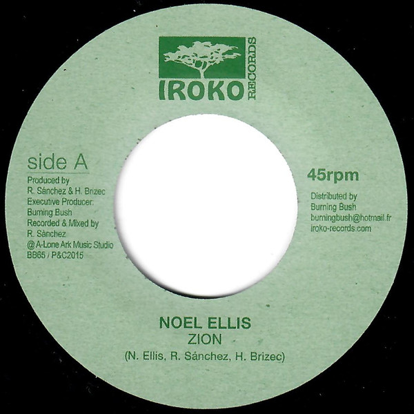 Noel Ellis - Zion | Iroko Records (BB65) - main