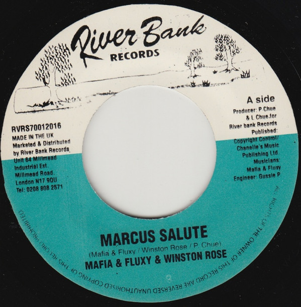 Mafia & Fluxy & Winston Rose - Marcus Salute | River Bank Records (RVRS70012016) - main Mafia & Fluxy & Winston Rose - Marcus Salute | River Bank Records (RVRS70012016) - main