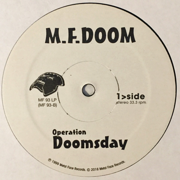 MF Doom - Operation: Doomsday | Metal Face Records (MF 93 LP) - 6 MF Doom - Operation: Doomsday | Metal Face Records (MF 93 LP) - 6