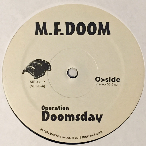 MF Doom - Operation: Doomsday | Metal Face Records (MF 93 LP) - 5 MF Doom - Operation: Doomsday | Metal Face Records (MF 93 LP) - 5