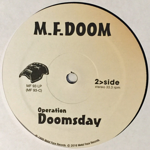 MF Doom - Operation: Doomsday | Metal Face Records (MF 93 LP) - 7 MF Doom - Operation: Doomsday | Metal Face Records (MF 93 LP) - 7