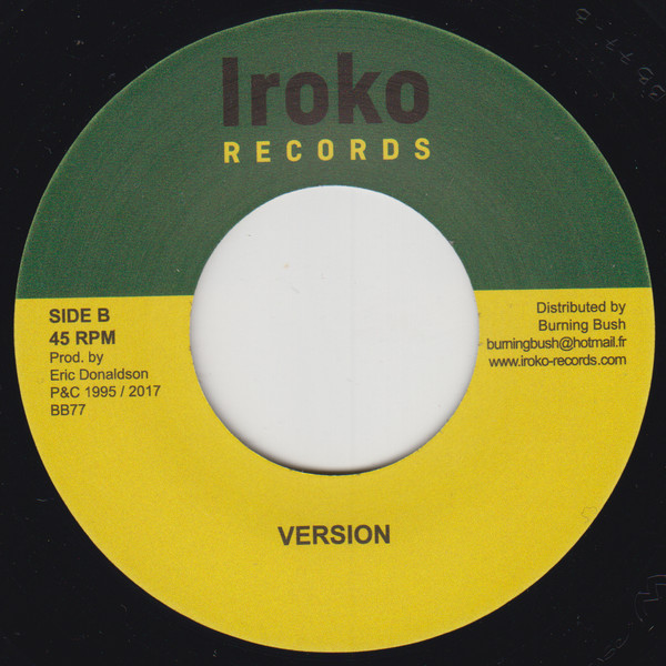 Eric Donaldson - Rocky Road | Iroko Records (BB77)