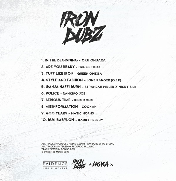 Iron Dubz - Tuff Like Iron | Evidence Music (EVM012) - 2 Iron Dubz - Tuff Like Iron | Evidence Music (EVM012) - 2