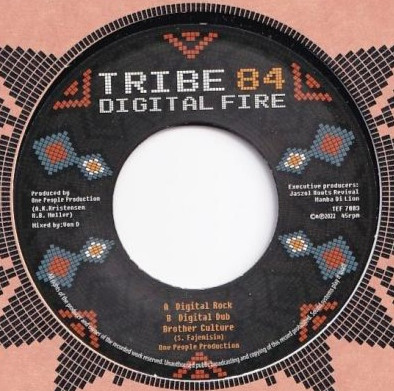 One People Production feat. Brother Culture - Digital Rock | Tribe 84 Records (TEF7003) - main