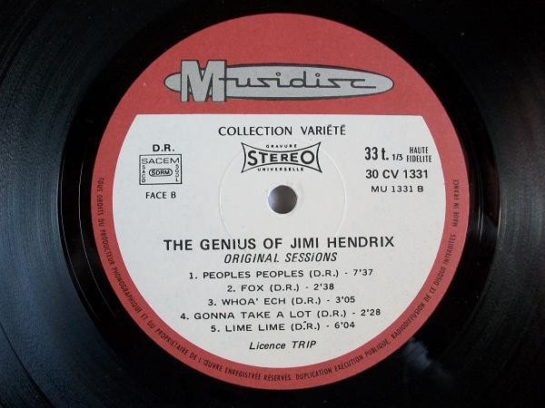 The Genius Of Jimi Hendrix - Original Session