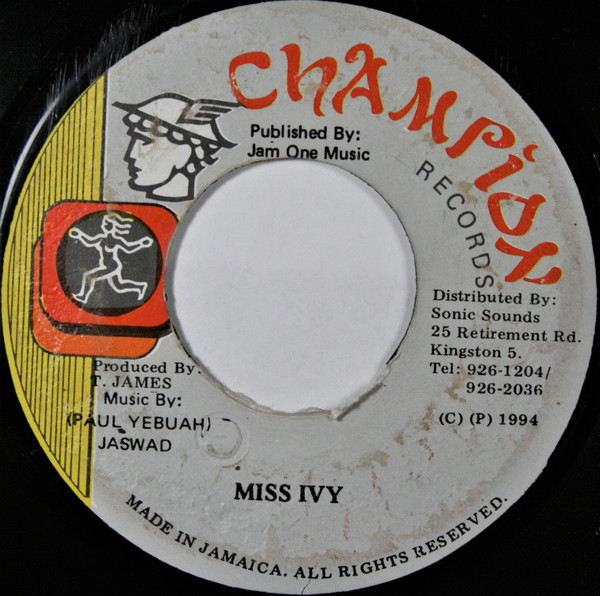 Miss Ivy Last Son