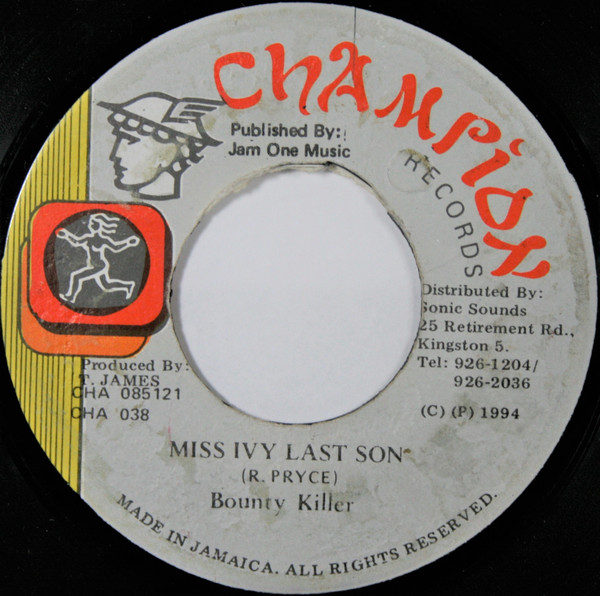 Miss Ivy Last Son