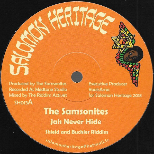 The Samsonites / Marcus Gad - Jah Never Hide / Wings Of The Wind | Salomon Heritage (SH013) - main The Samsonites / Marcus Gad - Jah Never Hide / Wings Of The Wind | Salomon Heritage (SH013) - main