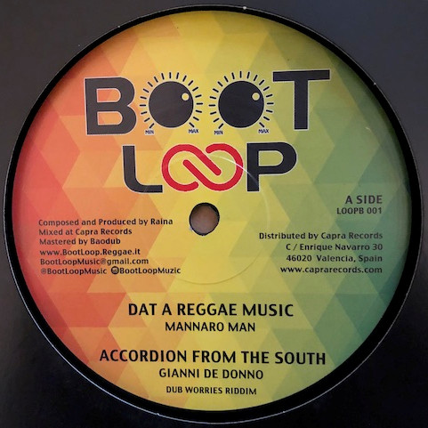 Mannaroman , Ras Mat-I , Sealow , Gianni De Donno - Dat A Reggae Music / Madness / Thunders | Boot Loop (LOOPB001) - 2