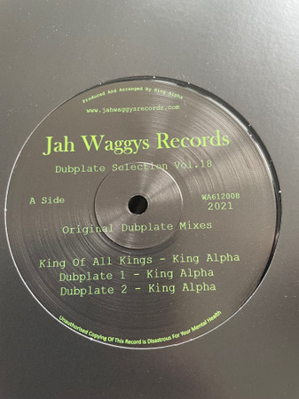 King Alpha , Higher Meditation - King Of All Kings / Observe & Learn | Jah Waggy's Records (WA612008) - main King Alpha , Higher Meditation - King Of All Kings / Observe & Learn | Jah Waggy's Records (WA612008) - main