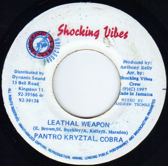 Pantro Kryztal & Cobra - Leathal Weapon | Shocking Vibes (none)